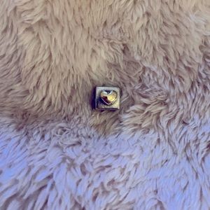 Pandora Charm, I Love You cube charm.